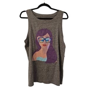 Multi-Coloured Torrid Women's Sunny Girl Vintage Tank Top